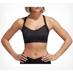 NWT Adidas Women Training All Me Jacquard Light Support Bra MEDIUM